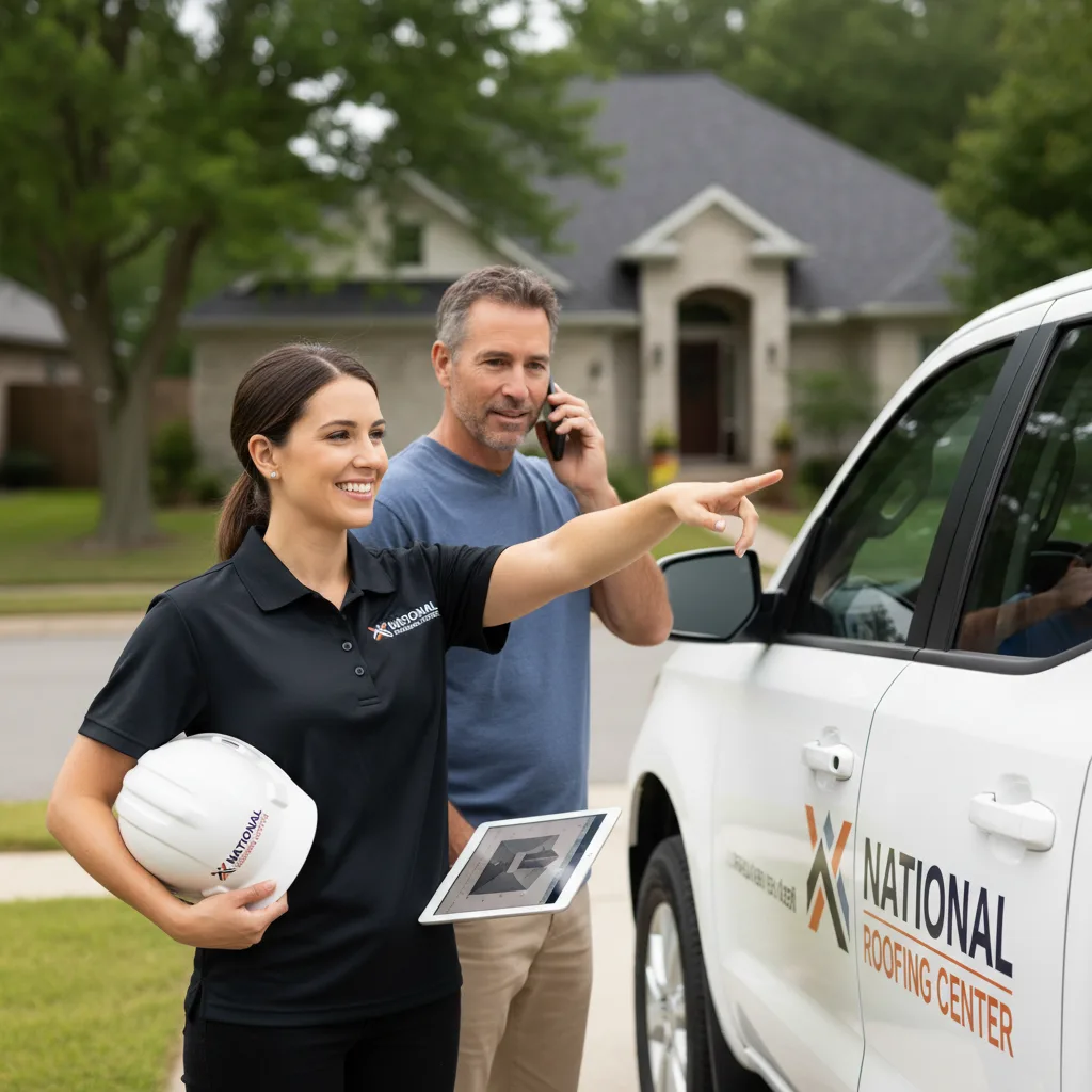 National Roofing Center customer support in Hancock